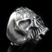 Skull Ring For Motor Biker - TR110
